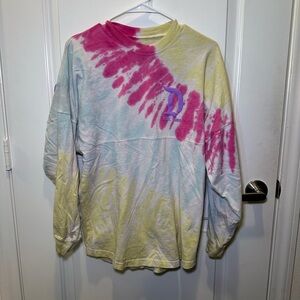 Like New Disneyland Tie Dye Unisex Spirit Jersey Top